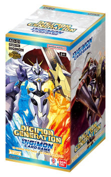 Digimon Card Game AD-01 Advanced Booster: Digimon Generation