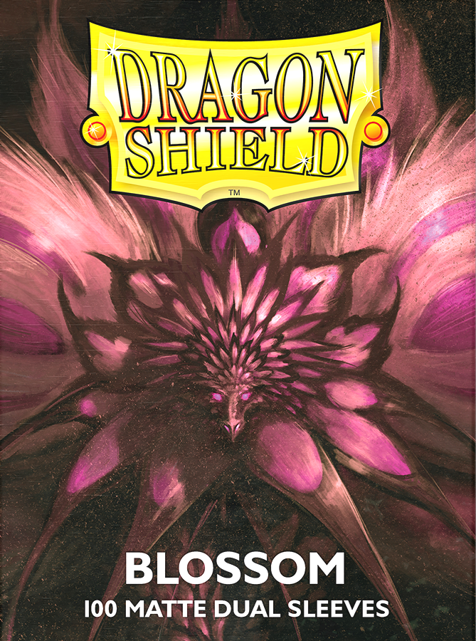 Dragon Shield: Dual Matte Sleeves – Pastel Blossom (100 Count)