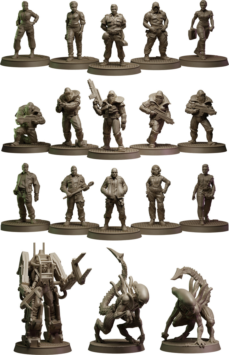 ALIEN RPG – Miniatures Set: Rapture Protocol
