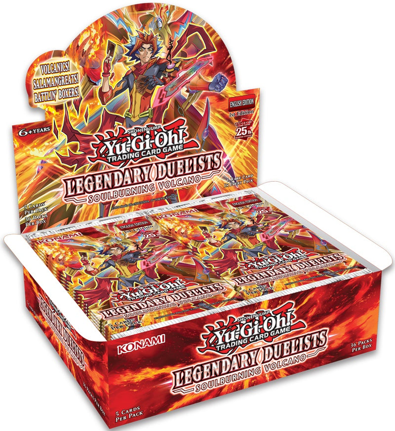Yu-Gi-Oh! Legendary Duelists Soulburing Volcano Booster Box