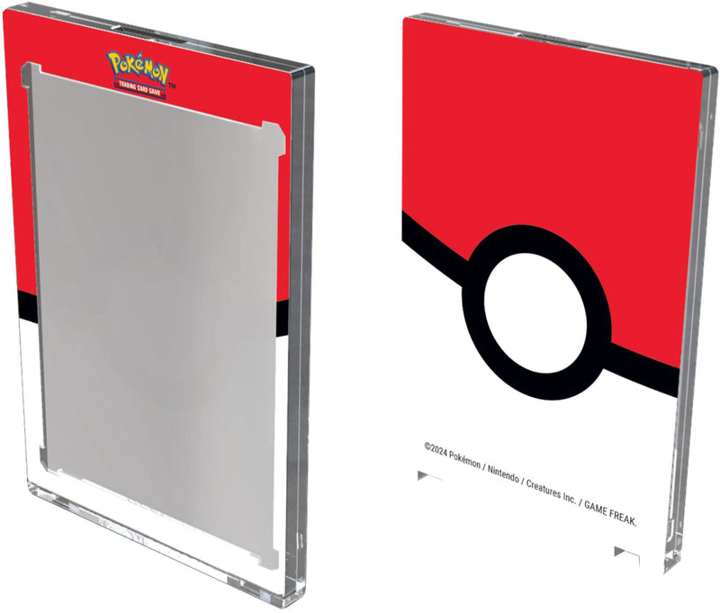 UP 1-Touch 35pt Edge-Printed Pokémon Poké Ball Magnetic Card Holder