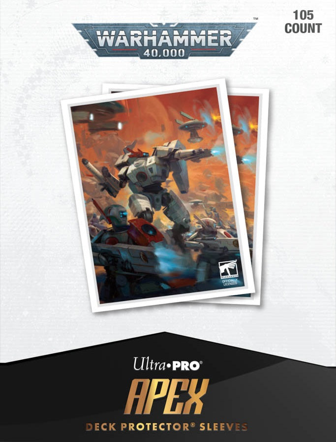 Ultra PRO APEX Warhammer 40,000 T’au Empire Card Sleeves - 105ct