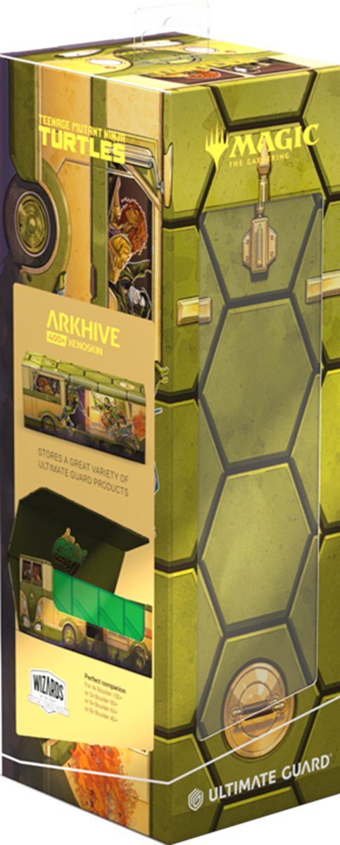 Ultimate Guard Arkhive 400+ Xenoskin Deck Case – Magic: The Gathering: Teenage Mutant Ninja Turtles – Turtle Van