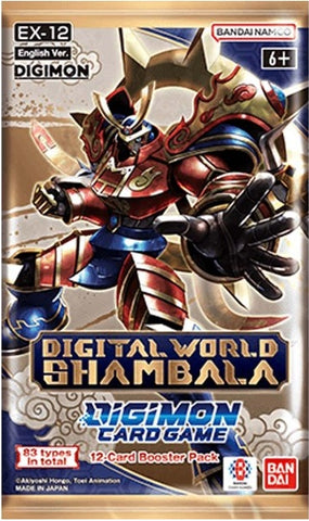Digimon Card Game: EX-12 Digital World Shambala Extra Booster Pack