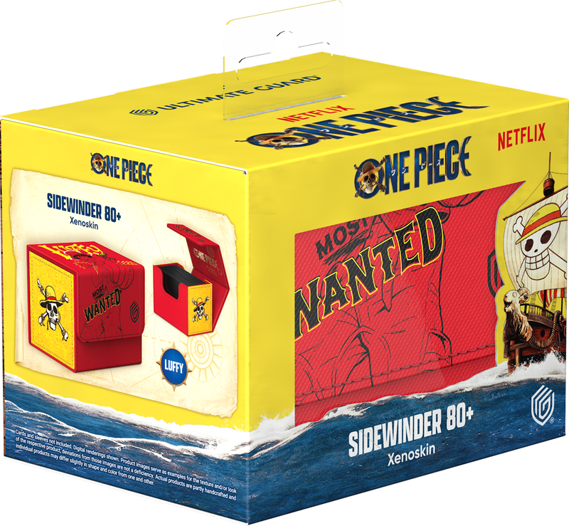 Ultimate Guard Sidewinder Deck Case 80+ Xenoskin – One Piece: Luffy