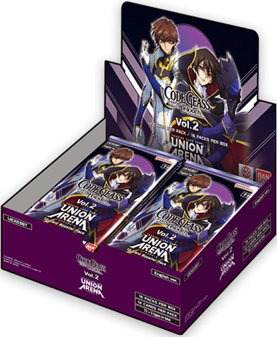 Union Arena: Code Geass Lelouch of the Rebellion Vol. 2 Booster Box