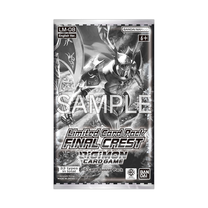 Digimon Card Game: Final Crest Limited Card Pack (LM-08) [Pre-Order] 2026-08-28