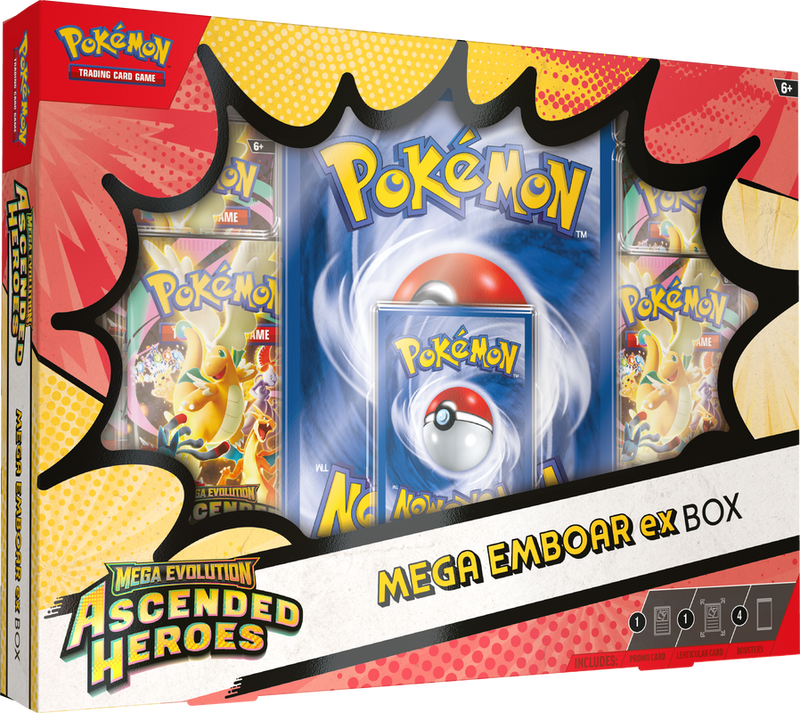Pokémon TCG: Mega Evolution 2.5 – Ascended Heroes EX Box