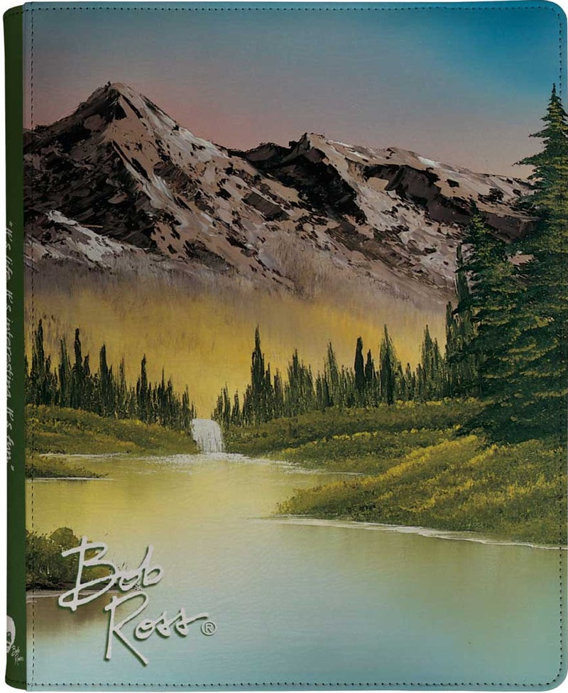 Ultra Pro Zip Binder Pro 9-Pocket – Bob Ross: Mountain Retreat