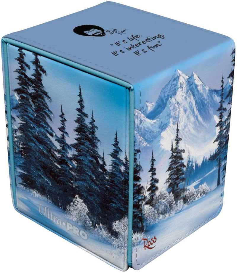 Ultra PRO Alcove Flip Deck Box – Bob Ross: Winter Paradise