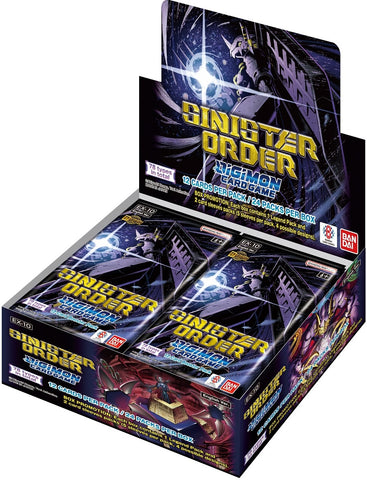 Digimon Card Game: Sinister Order Extra Booster Box (EX-10)