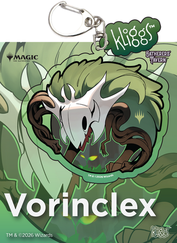 Gatherers Tavern Mtg New Phyrexia Kliggs Keychain Vorinclex, Monstrous Raider