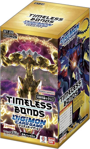 Digimon Card Game: Timeless Bonds Booster (BT-26) [Pre-Order] 2026-08-28