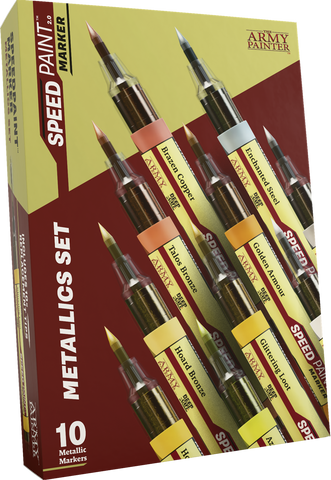 The Army Painter – Speedpaint Marker: Metallics Set