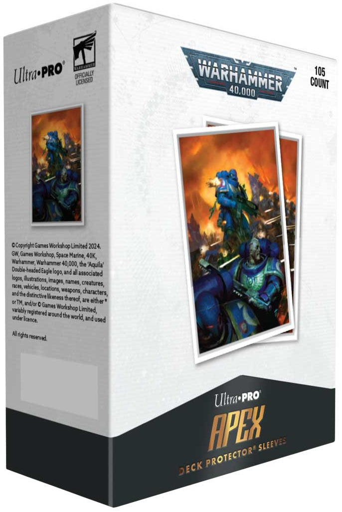 Ultra Pro D-PRO Apex: Warhammer 40,000 – Space Marines Adeptus Astartes
