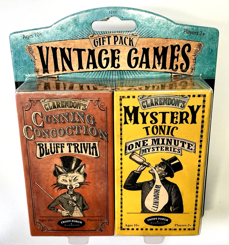 Vintage Games: Bluff Trivia and One Minute Mysteries