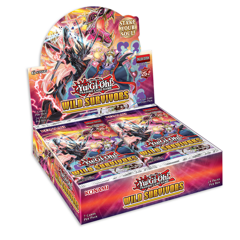 Yugioh! Wild Survivors Booster Box