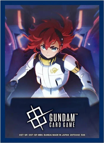 GUNDAM CARD GAME: Official Card Sleeves 02 - Suletta Mercury