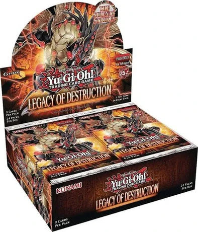 Yu-Gi-Oh! Legacy of Destruction - Booster Box