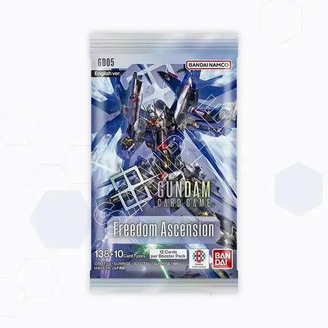 Gundam Card Game: Freedom Ascension [GD05] Booster Pack