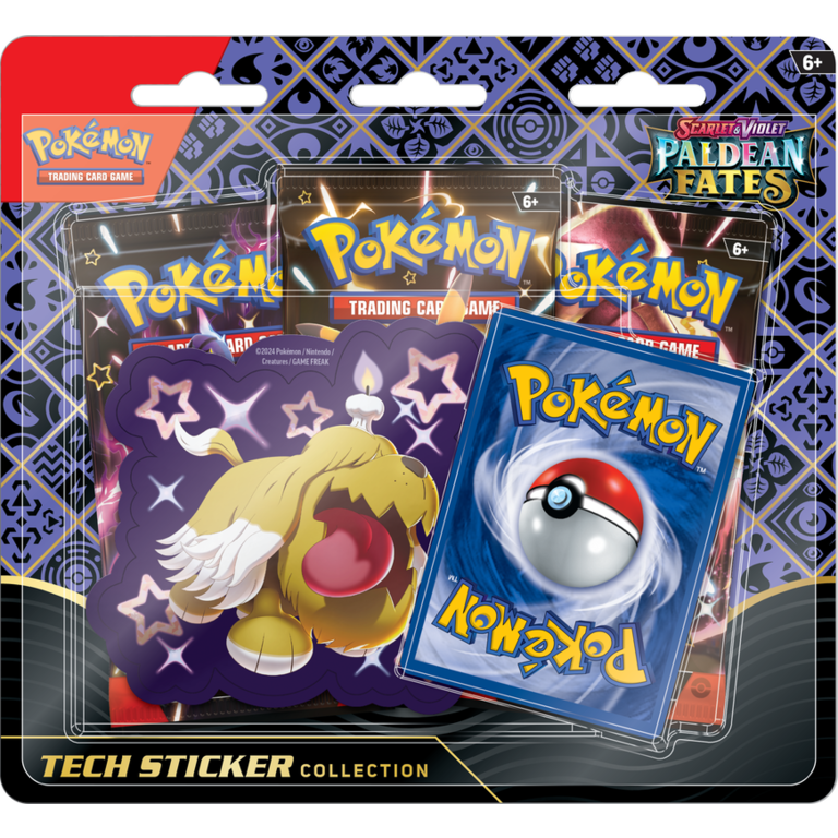 Pokémon TCG: Scarlet & Violet: Paldean Fates Tech Sticker Collection