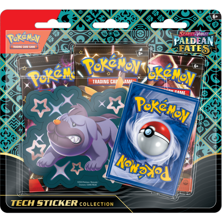Pokémon TCG: Scarlet & Violet: Paldean Fates Tech Sticker Collection