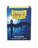 Dragon Shield: Dual Matte: Wisdom (Blue) (100)