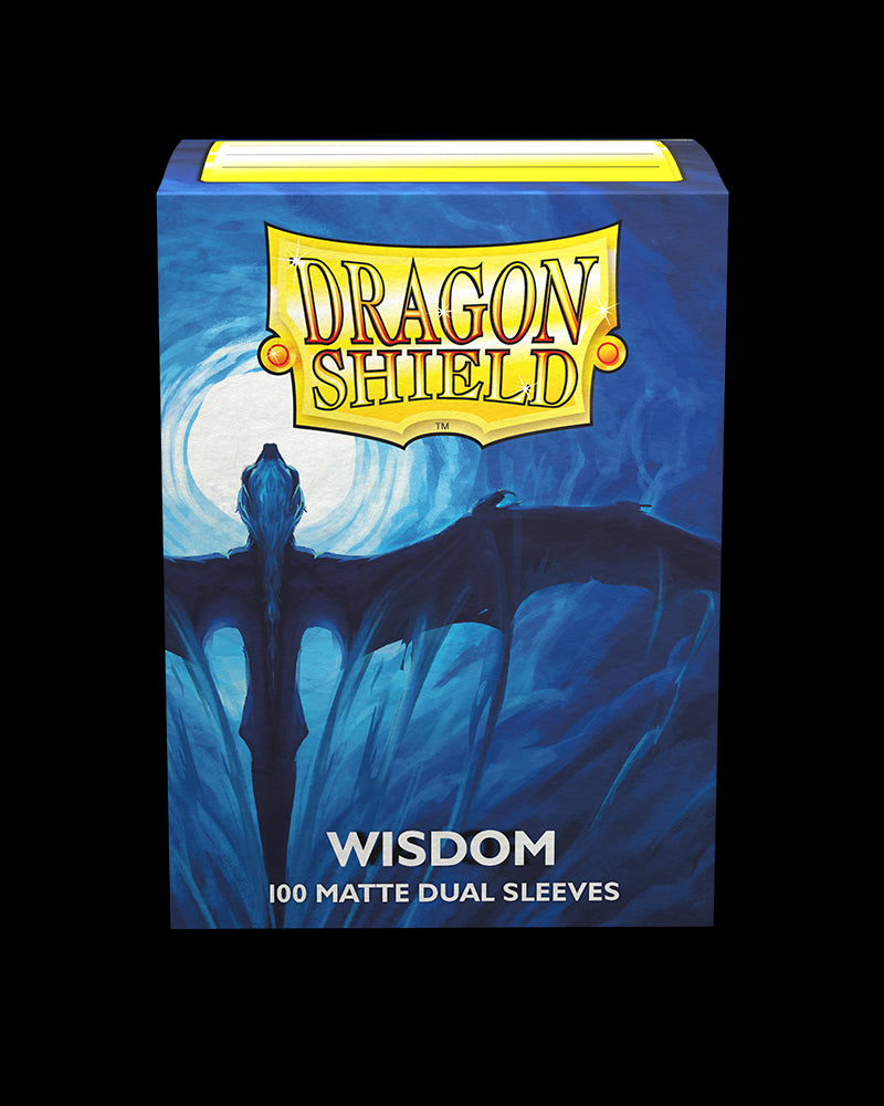 Dragon Shield: Dual Matte: Wisdom (Blue) (100)