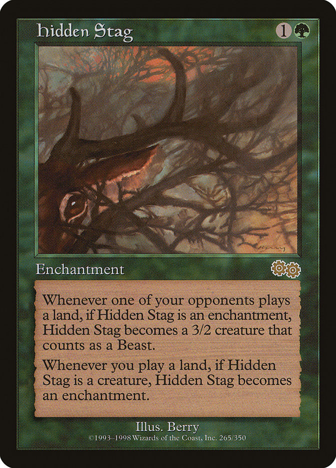 Hidden Stag [Urza's Saga]