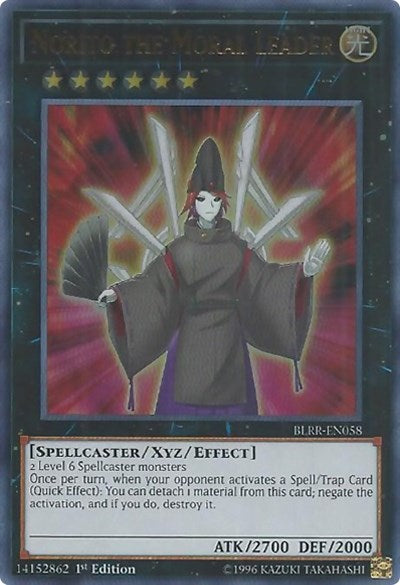 Norito the Moral Leader [BLRR-EN058] Ultra Rare