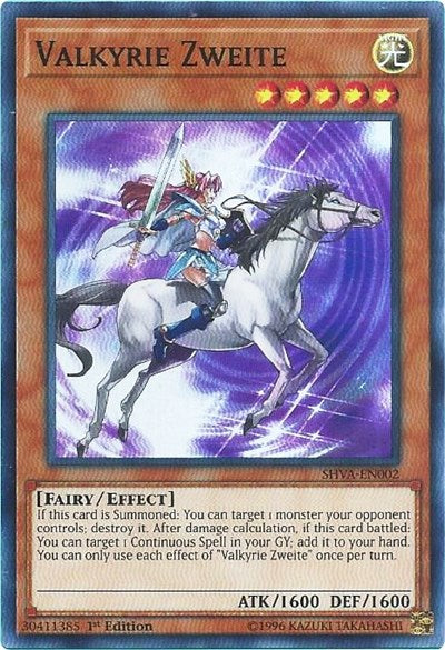 Valkyrie Zweite [SHVA-EN002] Super Rare