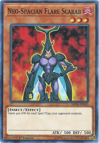 Neo-Spacian Flare Scarab [SHVA-EN033] Super Rare