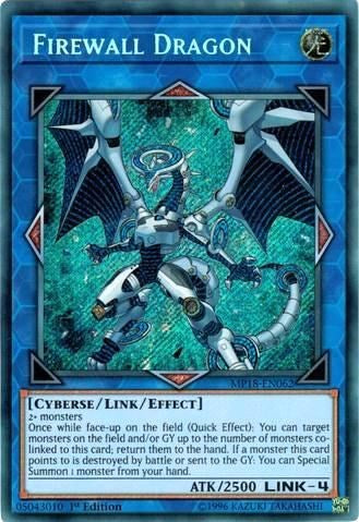 Firewall Dragon [MP18-EN062] Secret Rare