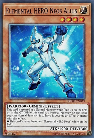 Elemental HERO Neos Alius [OP09-EN013] Common