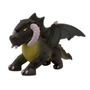 Figurines of Adorable Power: Black Dragon