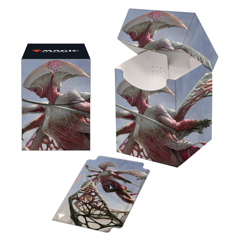 Phyrexia All Will Be One Ixhel, Scion of Atraxa 100+ Deck Box for Magic: The Gathering