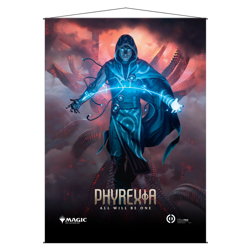Phyrexia All Will Be One Jace, the Perfected Mind Wall Scroll for Magic: The Gathering