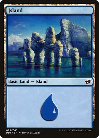 Island (29) [Duel Decks: Merfolk vs. Goblins]
