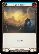 Sigil of Solace (Blue) [KSU030-R] (Katsu Hero Deck)  1st Edition Normal
