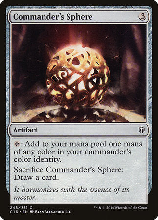 Commander's Sphere [Commander 2016] (Japanese)