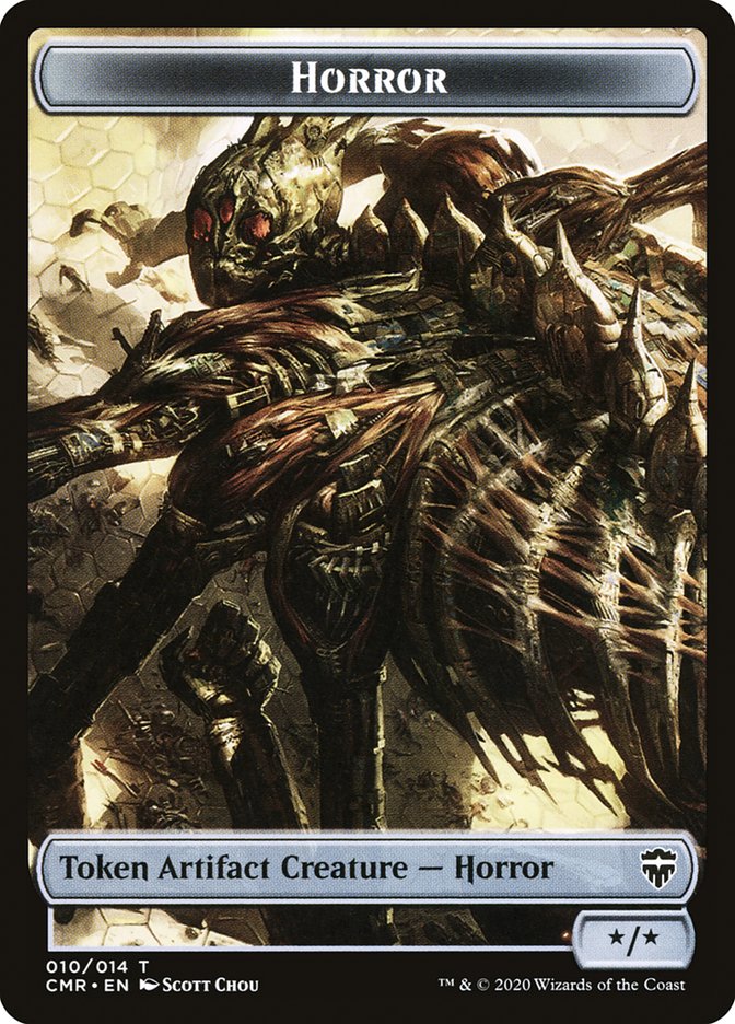 Copy // Horror Token [Commander Legends Tokens]