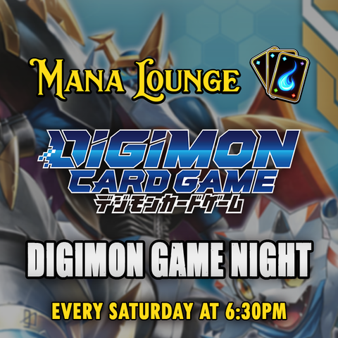 DIGIMON GAME NIGHT [6:30PM] ticket