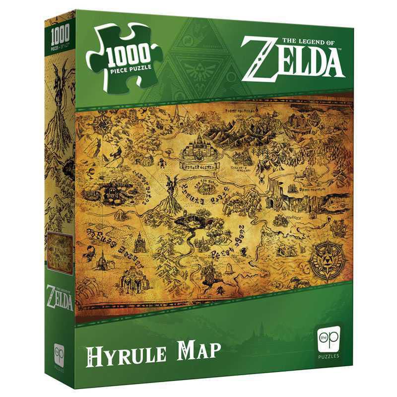The Legend of Zelda: Hyrule Map Puzzle