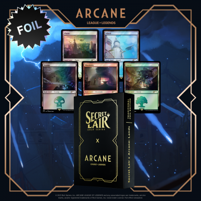 Secret Lair Drop Series - Secret Lair x Arcane: Lands - Foil Edition