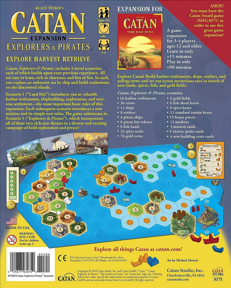 CATAN Expansion: Explorers & Pirates
