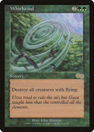 Whirlwind (Korean) [Urza's Saga]