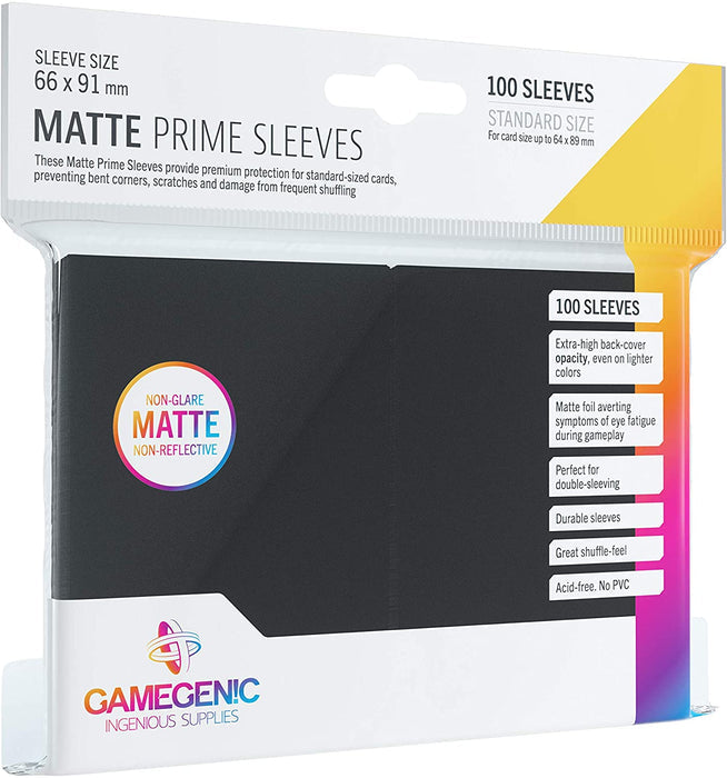 Gamegenic Matte Prime Sleeves