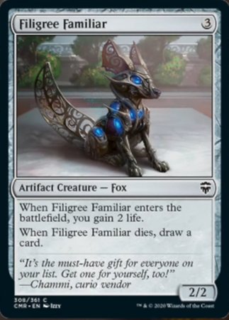 Filigree Familiar [Commander Legends]