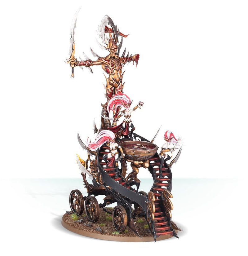 Daughter's of Khaine: Slaughter Queen On Cauldron Of Blood