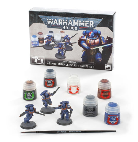 Assault Intercessors + Paints Set